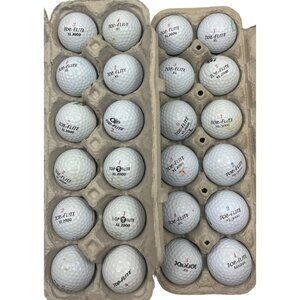 24 Top-Flite XL 2000 Golf Balls In Repurposed Cartons 105a